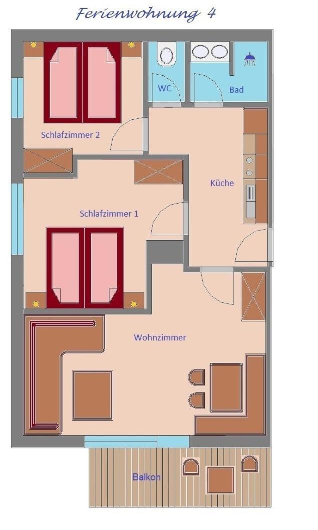 Haus Schennach Apartment Mayrhofen Room photo